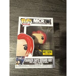 Funko Pop Rocks My Chemical Romance Danger Days Gerard Way 181 Hot Topic